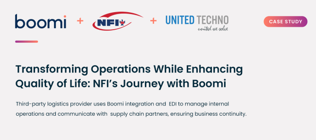 Boomi NFI Case Study