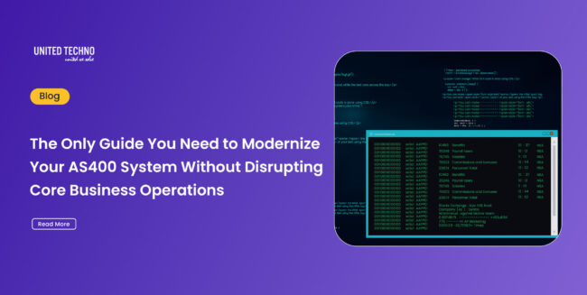 The Only Guide You Need to Modernize Modernize Your AS400