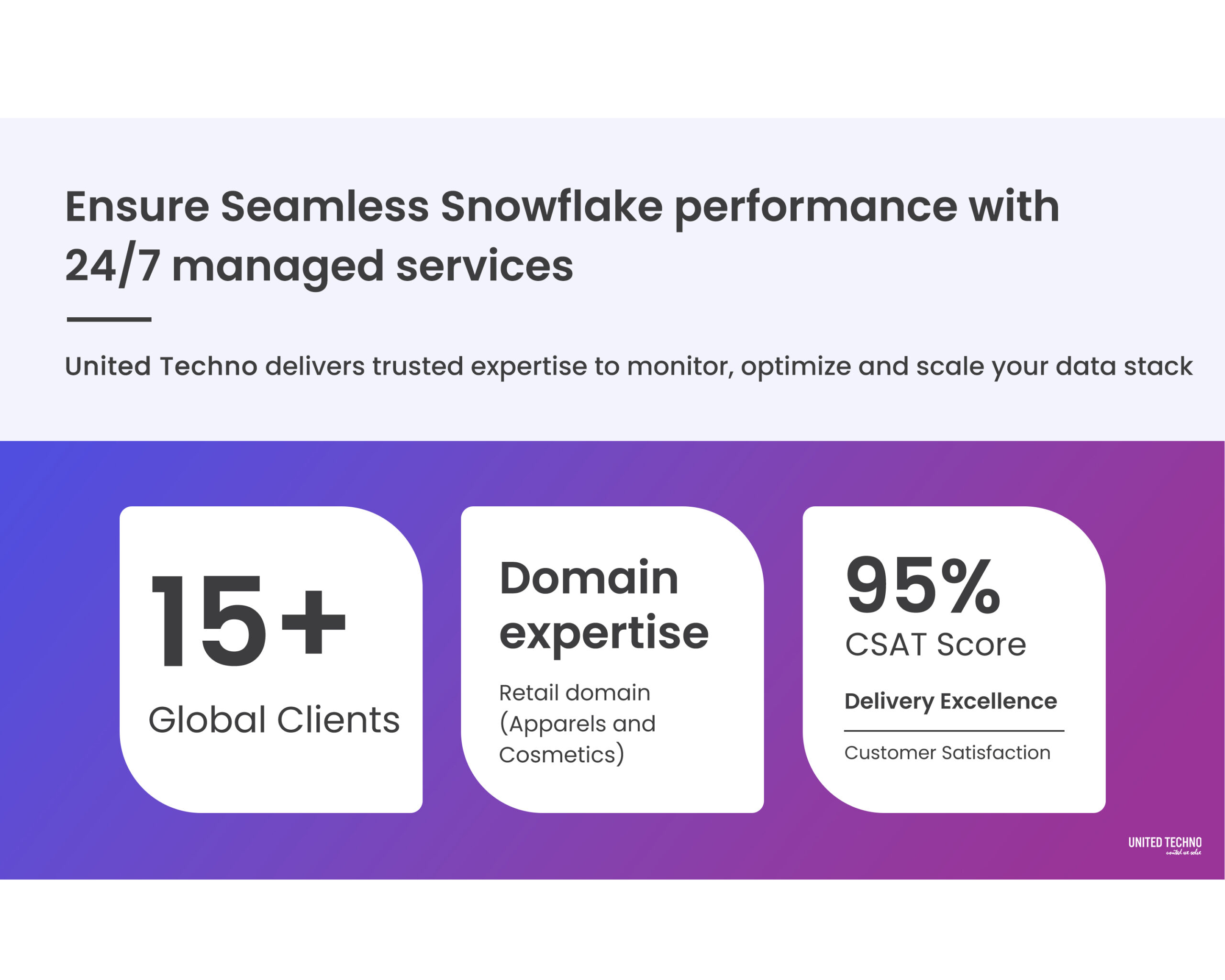 Snowflake managed services partner
