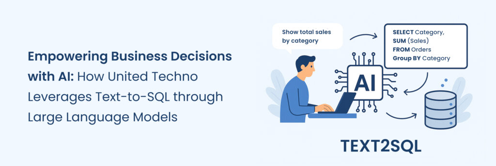 Empowering Business Decisions with AI: How United Techno’s Text-to-SQL is Redefining Data Accessibility