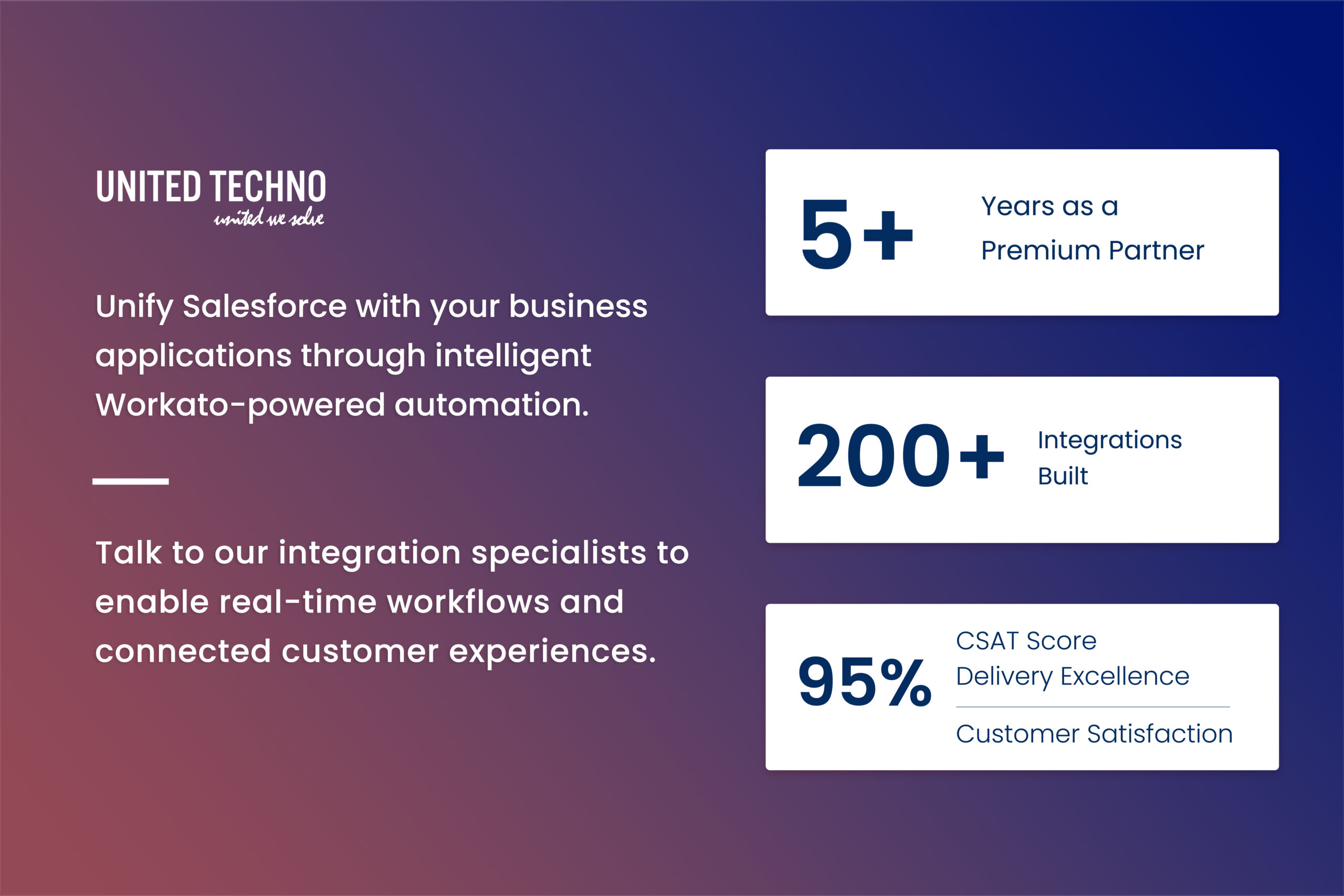 Workato Salesforce Integration Service Partner
