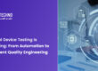 Medical Device Software Testing Service